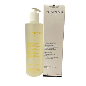 Clarins Paris Hydrating Toning Lotion 16.9 fl oz 500mL Normal to Dry Skin